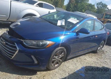 2018 Hyundai Elantra Value Edition из США, поврежденный, VIN 5NPD84LF6JH379933